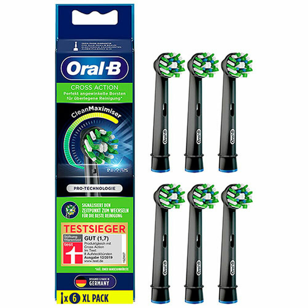 Oral-B Cross Action цена и информация | Elektrinių dantų šepetėlių antgaliai | pigu.lt