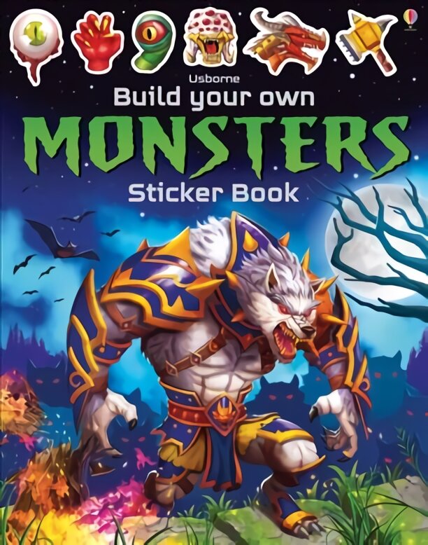 Build Your Own Monsters Sticker Book цена и информация | Knygos mažiesiems | pigu.lt