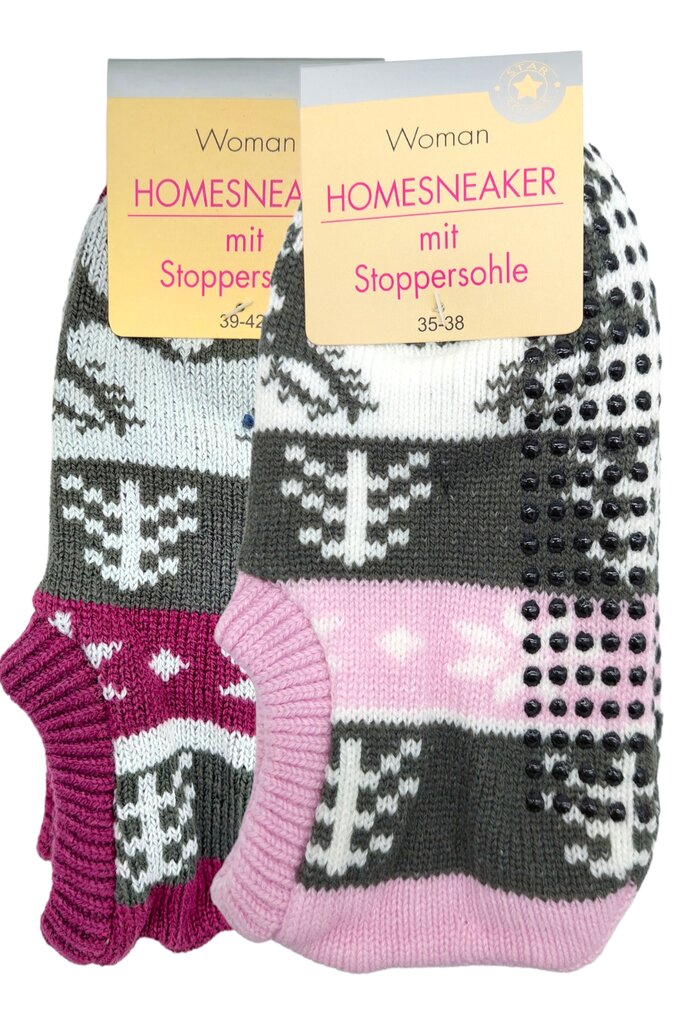 Žieminės trumpos kojinės su ABS moterims Star Socks 5088, 2 poros цена и информация | Moteriškos kojinės | pigu.lt