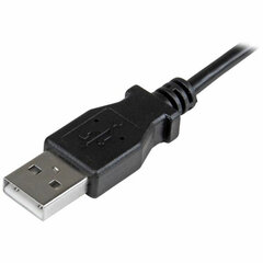 Универсальный кабель USB-MicroUSB Startech USBAUB1MRA           Чёрный цена и информация | Кабели для телефонов | pigu.lt