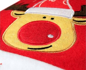 Nykštukinė kepurė "Happy Reindeer",apimtis 56 cm, aukštis 40 cm (NW-CWRE) 7431 kaina ir informacija | Kalėdinės dekoracijos | pigu.lt