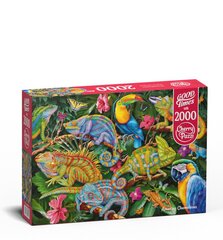 Пазл CherryPazzi Amazing Chameleons 2000 д. цена и информация | Пазлы | pigu.lt