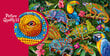 Dėlonė CherryPazzi Amazing Chameleons 2000 d. kaina ir informacija | Dėlionės (puzzle) | pigu.lt