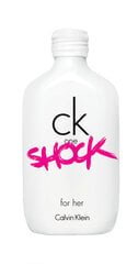 Tualetinis vanduo Ck One Shock Calvin Klein EDT moterims, 50 ml kaina ir informacija | Kvepalai moterims | pigu.lt