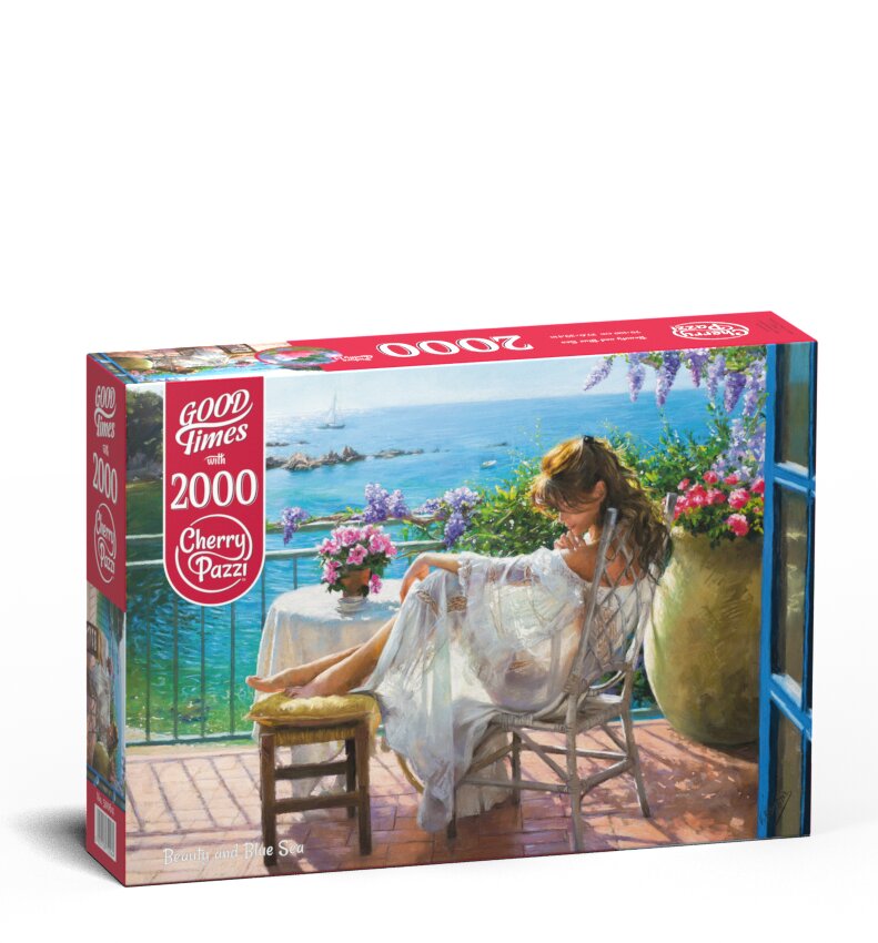 CherryPazzi dėlionė Beauty and Blue Sea 2000 det. kaina ir informacija | Dėlionės (puzzle) | pigu.lt