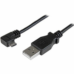 Универсальный кабель USB-MicroUSB Startech USBAUB50CMRA         Чёрный цена и информация | Кабели для телефонов | pigu.lt