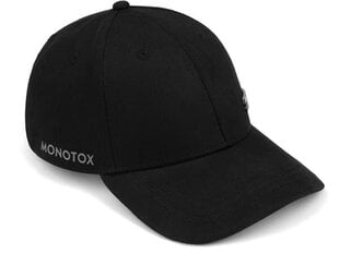 Kepurė unisex Monotox logo metal MX22036, juoda цена и информация | Мужские шарфы, шапки, перчатки | pigu.lt