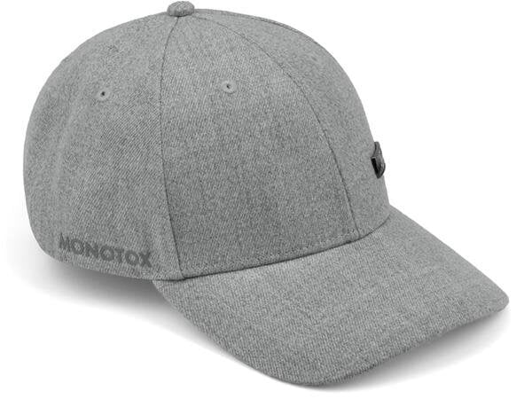 Kepurė unisex Monotox logo metal MX22038, pilka цена и информация | Vyriški šalikai, kepurės, pirštinės | pigu.lt