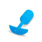 Analinis kištukas B-Vibe Vibrating Snug 3 Mėlyna Dydis L kaina ir informacija | Analiniai žaislai | pigu.lt