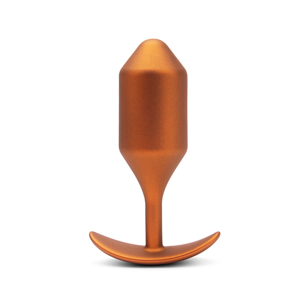 Analinis kištukas B-Vibe Snug Plug 4 Sunburst Oranžinė kaina ir informacija | Analiniai žaislai | pigu.lt