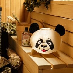 Шапка для сауны "Panda" 100% шерсть цена и информация | Аксессуары для сауны и бани | pigu.lt