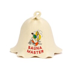 Шапка для сауны "Sauna Master" 100% шерсть цена и информация | Аксессуары для сауны и бани | pigu.lt