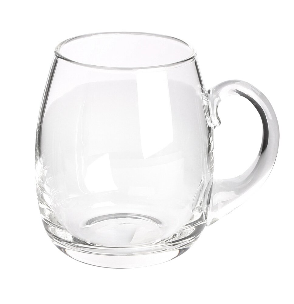 Stiklinis puodelis, 0,5 L kaina ir informacija | Taurės, puodeliai, ąsočiai | pigu.lt