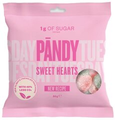 Pändy Sweet Hearts guminukai, 50 g цена и информация | Функциональные продукты питания (суперфуд) | pigu.lt