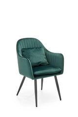 2-jų kėdžių komplektas Halmar K464, žalias kaina ir informacija | Virtuvės ir valgomojo kėdės | pigu.lt