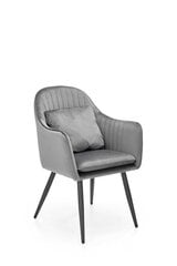 2-jų kėdžių komplektas Halmar K464, pilkas kaina ir informacija | Virtuvės ir valgomojo kėdės | pigu.lt