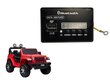 Muzikinis skydelis akumuliatoriniam automobiliui DK-JWR55 Lean Toys kaina ir informacija | Elektromobiliai vaikams | pigu.lt