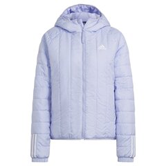 Striukė adidas Itavic 3-Stripes Light Hooded Jacket, šviesiai violetinė kaina ir informacija | Striukės moterims | pigu.lt