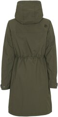 Moteriškas demisezoninis paltas/parka Didriksons Thelma 8, tamsiai žalias kaina ir informacija | Striukės moterims | pigu.lt