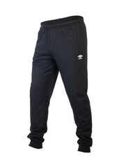 Мужские спортивные брюки Umbro Essentials Logo Pant, черные цена и информация | Мужские термобрюки, темно-синие, SMA61007 | pigu.lt