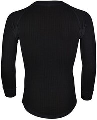 Vyriški šilti apatiniai marškiniai Avento SR, juodi kaina ir informacija | Vyriški termo apatiniai | pigu.lt