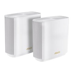 Asus ZenWiFi XT9 AX7800 Tri Band Mesh Router Wifi 6 802.11ax (2pk white) цена и информация | Маршрутизаторы (роутеры) | pigu.lt