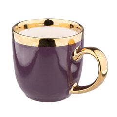 Aurora Gold puodelis, 300 ml, violetinis kaina ir informacija | Taurės, puodeliai, ąsočiai | pigu.lt