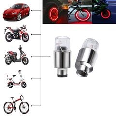 Клапаны с подсветкой RGB, 2 шт. цена и информация | Другие запчасти для велосипеда | pigu.lt