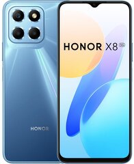 Honor X8 5G 6/128ГБ Dual SIM Blue 5109AFVH цена и информация | Мобильные телефоны | pigu.lt