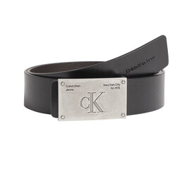 Мужской ремень Calvin Klein, чёрный цена и информация | Мужские ремни | pigu.lt