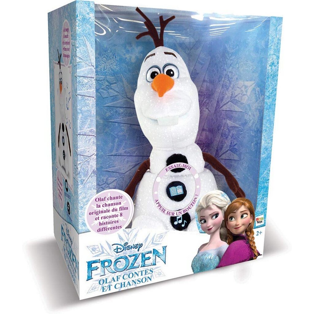 Pliušinis žaislas, leidžiantis garsus Frozen Olaf Storytelling FR цена и информация | Žaislai kūdikiams | pigu.lt