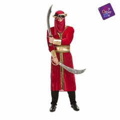 Kostiumas suaugusiems Arab Warrior M/L dydis Raudona M kaina ir informacija | Karnavaliniai kostiumai | pigu.lt