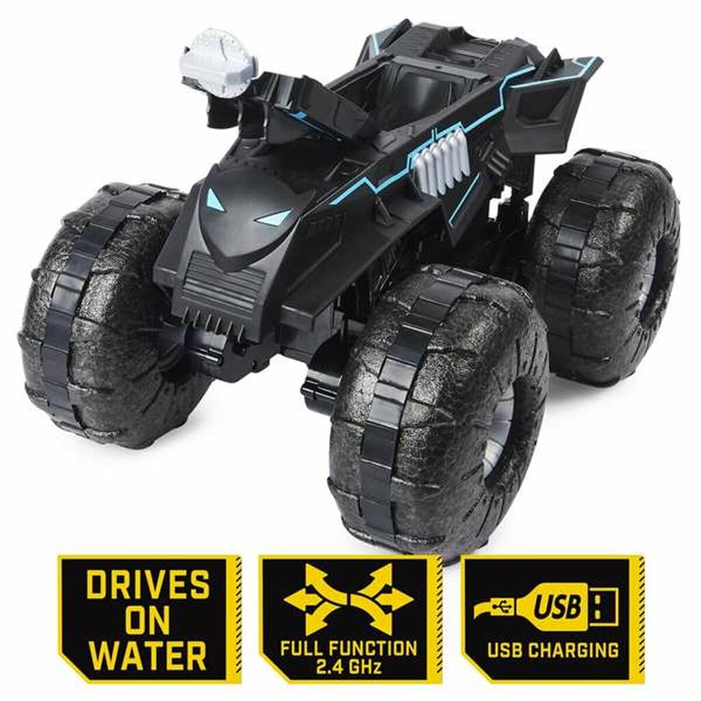 Nuotoliniu būdu valdomas automobilis Spin Master All Terrain Batmobile kaina ir informacija | Žaislai berniukams | pigu.lt