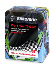 Alyva SILKOLENE PRO 4 PLUS 10W-50 4l (602013729) kaina ir informacija | Moto alyvos | pigu.lt