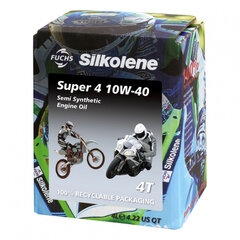 Tepalas SILKOLENE SUPER 4 10W-40 4l (602013811) цена и информация | Мотомасла | pigu.lt