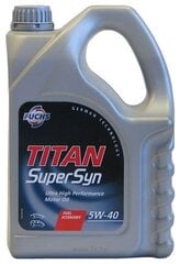 Alyva TITAN SUPERSYN 5W-40 5l (602021243) kaina ir informacija | Fuchs Autoprekės | pigu.lt