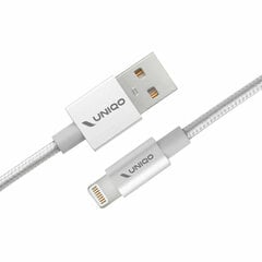 Кабель USB—Lightning SBS UNIQO 1 m Белый цена и информация | Кабели для телефонов | pigu.lt