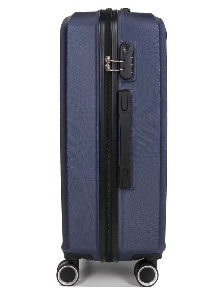 Vidutinis kelioninis lagaminas Airtex, 625/M, mėlynos spalvos kaina ir informacija | Lagaminai, kelioniniai krepšiai | pigu.lt