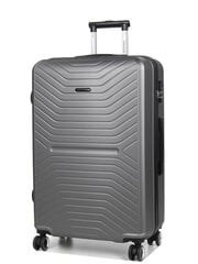 Didelis kelioninis lagaminas Airtex, 625/L, pilkos spalvos kaina ir informacija | Lagaminai, kelioniniai krepšiai | pigu.lt
