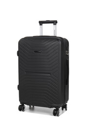 Vidutinis kelioninis lagaminas Airtex, 625/M, juodos spalvos kaina ir informacija | Lagaminai, kelioniniai krepšiai | pigu.lt