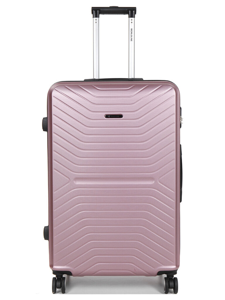 Didelis kelioninis lagaminas Airtex, 625/L, rožinės spalvos kaina | pigu.lt