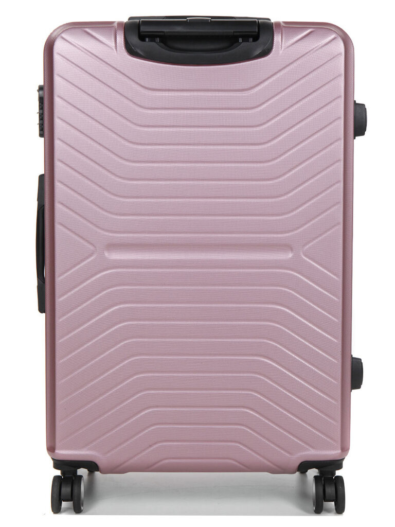 Didelis kelioninis lagaminas Airtex, 625/L, rožinės spalvos цена и информация | Lagaminai, kelioniniai krepšiai | pigu.lt