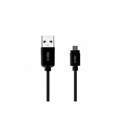 Кабель Micro USB SBS ‎LTHL200 USB 2.0 Micro USB A цена и информация | Кабели для телефонов | pigu.lt