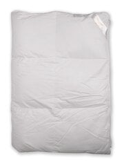 Натуральное пуховое одеяло RL80 с наполнением из 90% гусиного пуха и 10% пера 220x200см бежевое цена и информация | Одеяла | pigu.lt