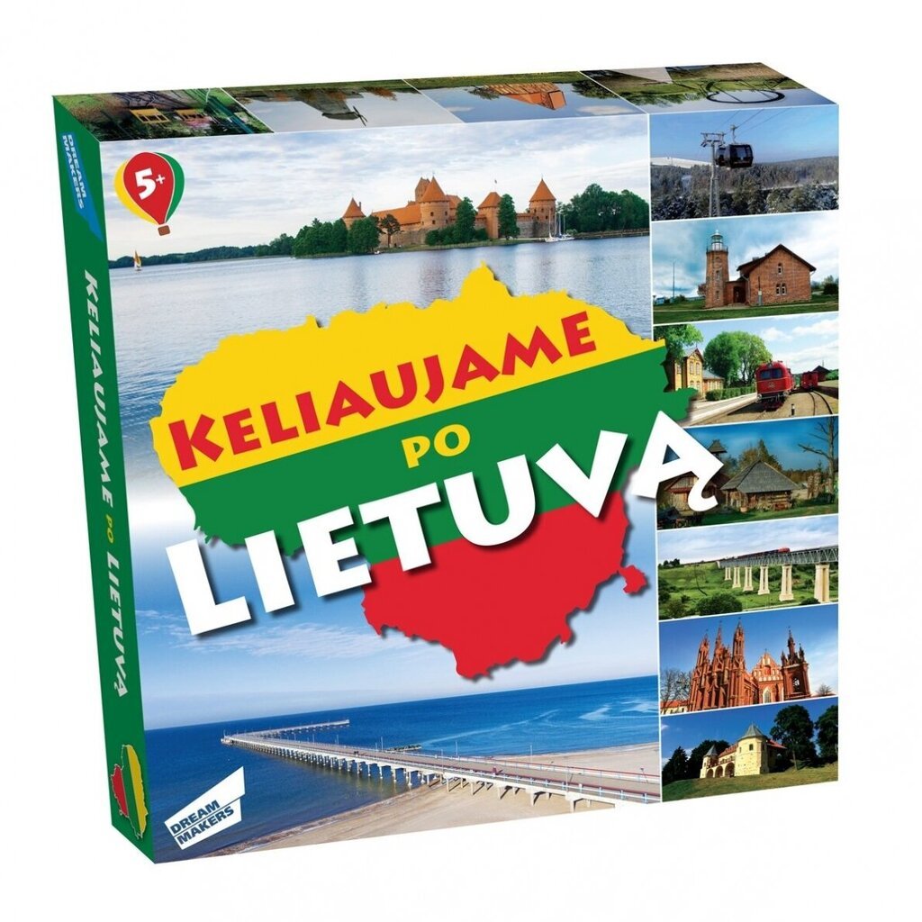 Stalo žaidimas Keliaujame po Lietuvą kaina | pigu.lt
