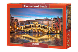 Dėlionė Castorland Rialto by night, 1000 dalių kaina ir informacija | Dėlionės (puzzle) | pigu.lt