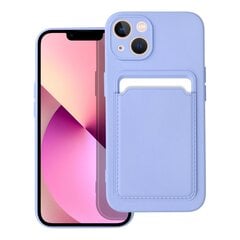 Dėklas telefonui Forcell CARD - iPhone 14 ( 6.1 ) violetinė kaina ir informacija | Telefono dėklai | pigu.lt
