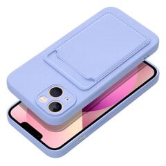 Чехол Forcell Card для iPhone 14 ( 6.1 ), фиолетовый цена и информация | Чехлы для телефонов | pigu.lt