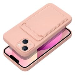 Dėklas telefonui Forcell CARD - iPhone 14 ( 6.1 ) rožinis kaina ir informacija | Telefono dėklai | pigu.lt