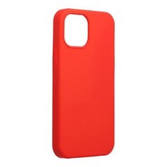 Dėklas telefonui F-Silicone - iPhone 14 ( 6.1 ) raudona kaina ir informacija | Telefono dėklai | pigu.lt